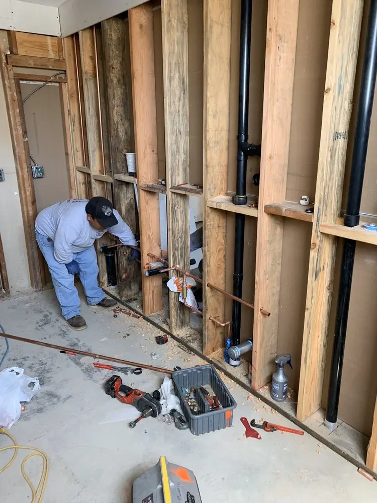 Commercial rough-in plumbing for Commercial Plumbing in Little Haddam